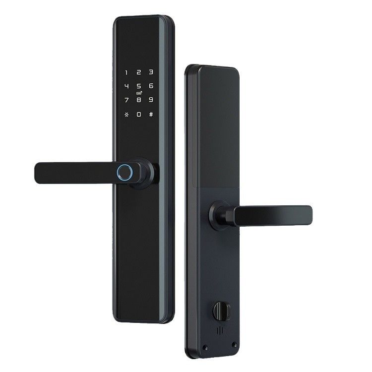 Direct Wooden Door Smart Fingerprint Door Lock with Waterproof and Anti-theft Features