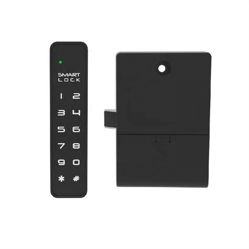 User-Friendly Digital Touch Pad Zinc Alloy Smart Drawer Lock for Gym Lockers