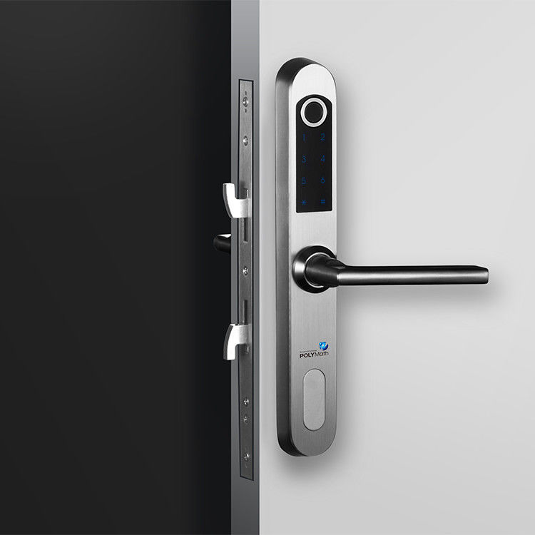 Security Management WiFi PIN Code Digital Fingerprint Stainless Steel Smart Door Lock for Hotel Apartment