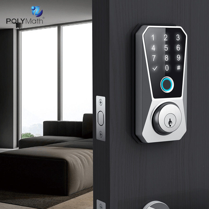 Fully Upgraded Steel Door Wifi Smart Lock with Automatic Sensing Function and Tuya App