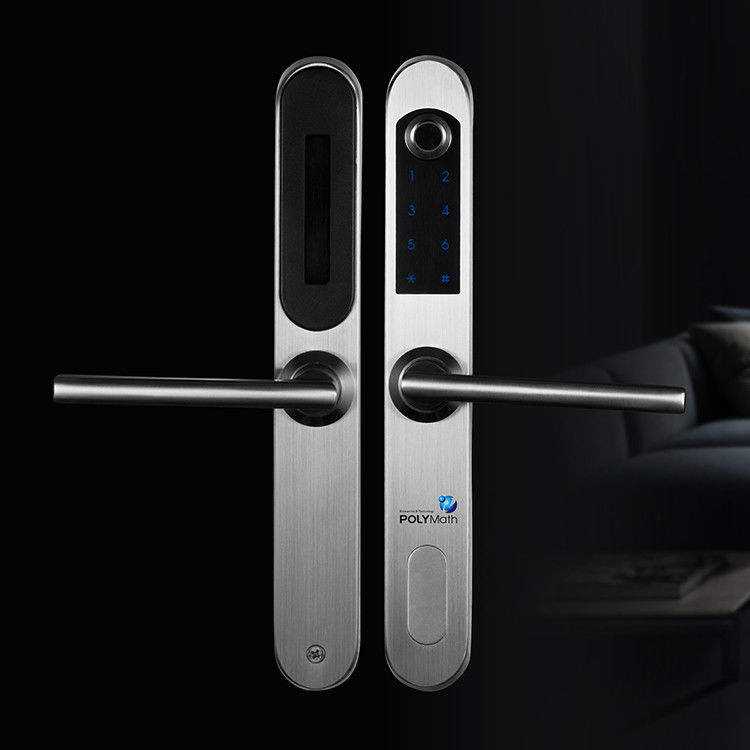 Metal Door WiFi Smart Card Digital Code Fingerprint Door Lock for Hotel Apartment Airbnb