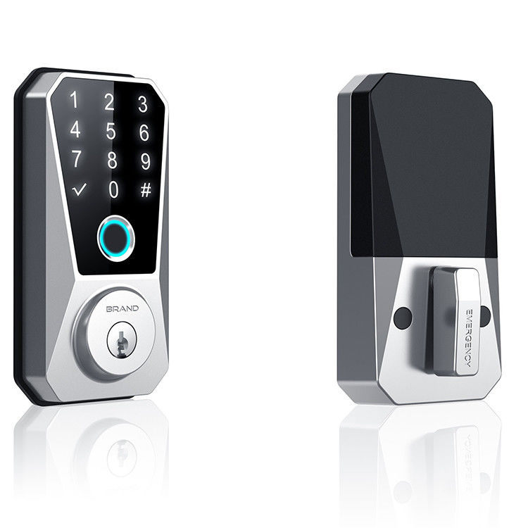 Blue Tooth Network Steel Door Smart Lock with Waterproof Design and Safety Protection