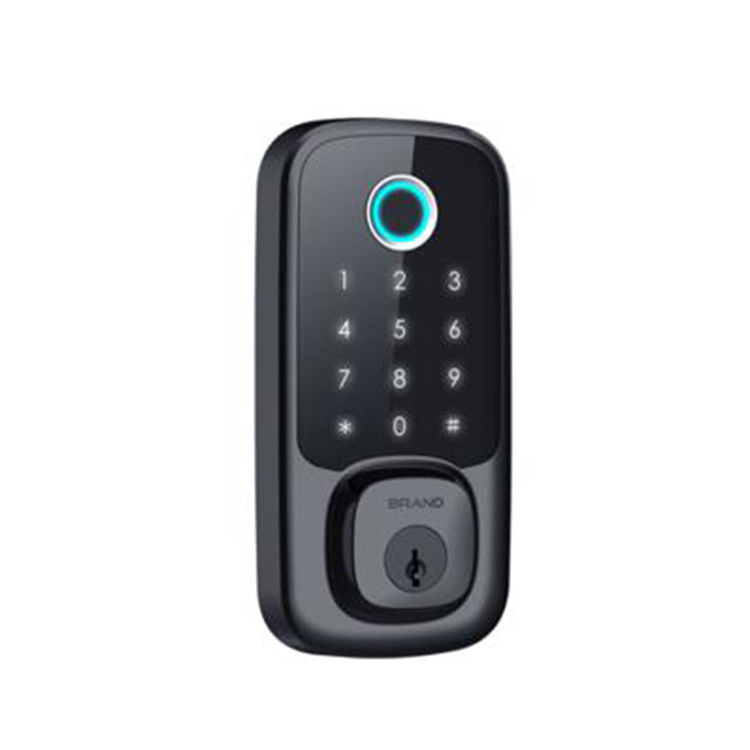 Outdoor Fingerprint Door Lock with Smart Security Key and Memory Card Functionality