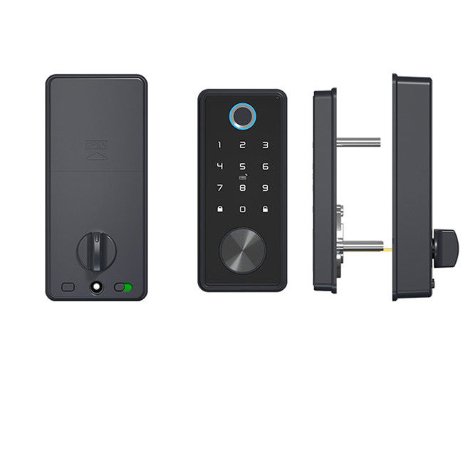 Zinc Alloy Security Ttlock Door Fingerprint Electronic Smart Lock For Hotel Apartment